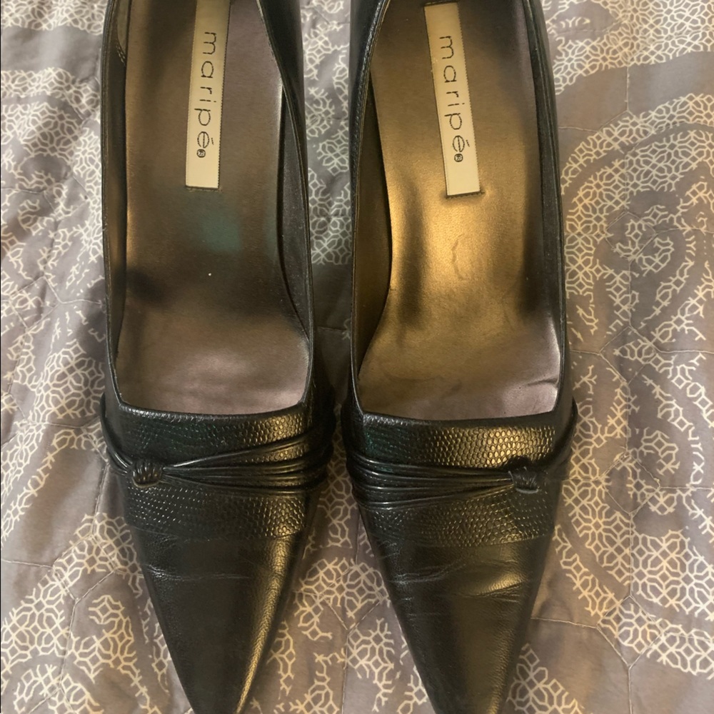 Dressy black heels